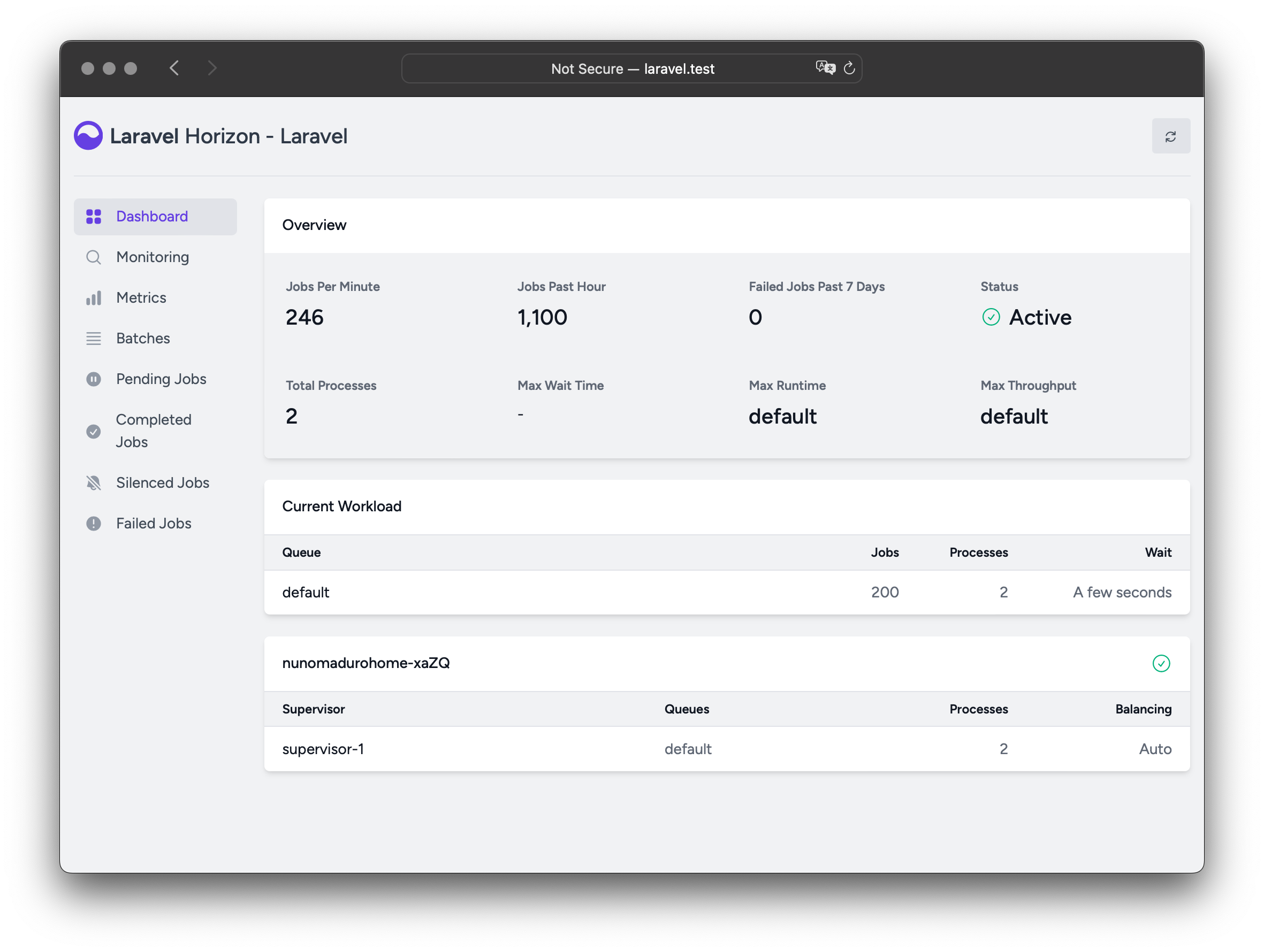 Laravel Errors Monitoring & Reporting